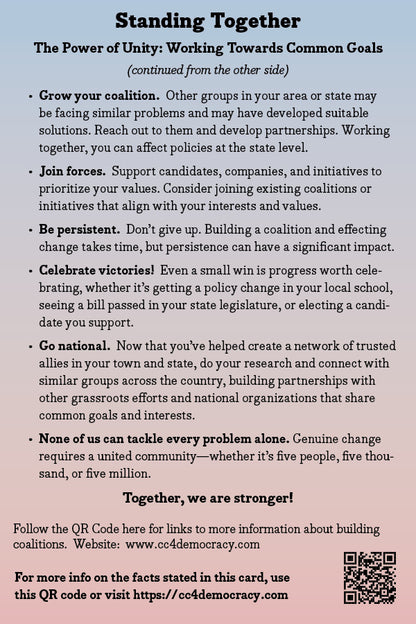 2025 Card 02: Standing Together (pack of 10)
