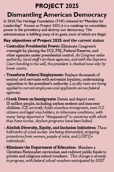 2025 Card 22: Project 2025 (pack of 10)