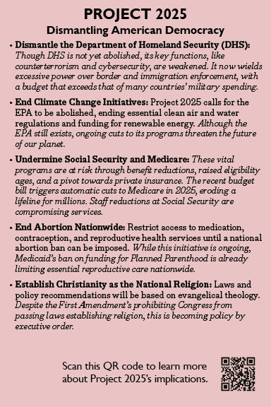 2025 Card 22: Project 2025 (pack of 10)